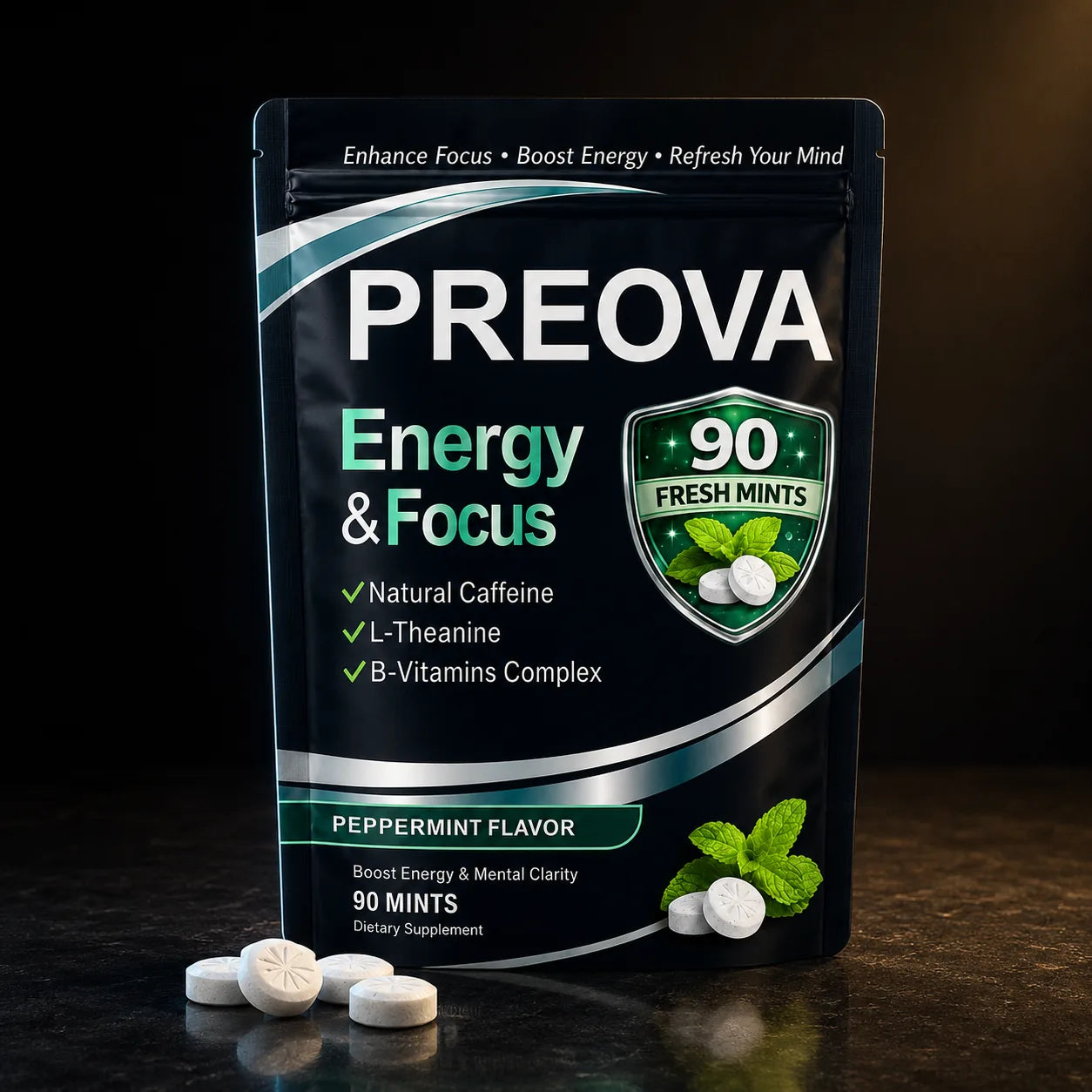 Caffeine and L-theanine, the focus pairing