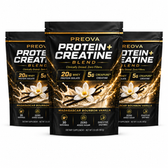PREOVA Protein + Creatine — Madagascar Bourbon Vanilla — Pre-Order