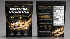 PREOVA Protein + Creatine — Madagascar Bourbon Vanilla — Pre-Order