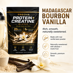 PREOVA Protein + Creatine — Madagascar Bourbon Vanilla — Pre-Order
