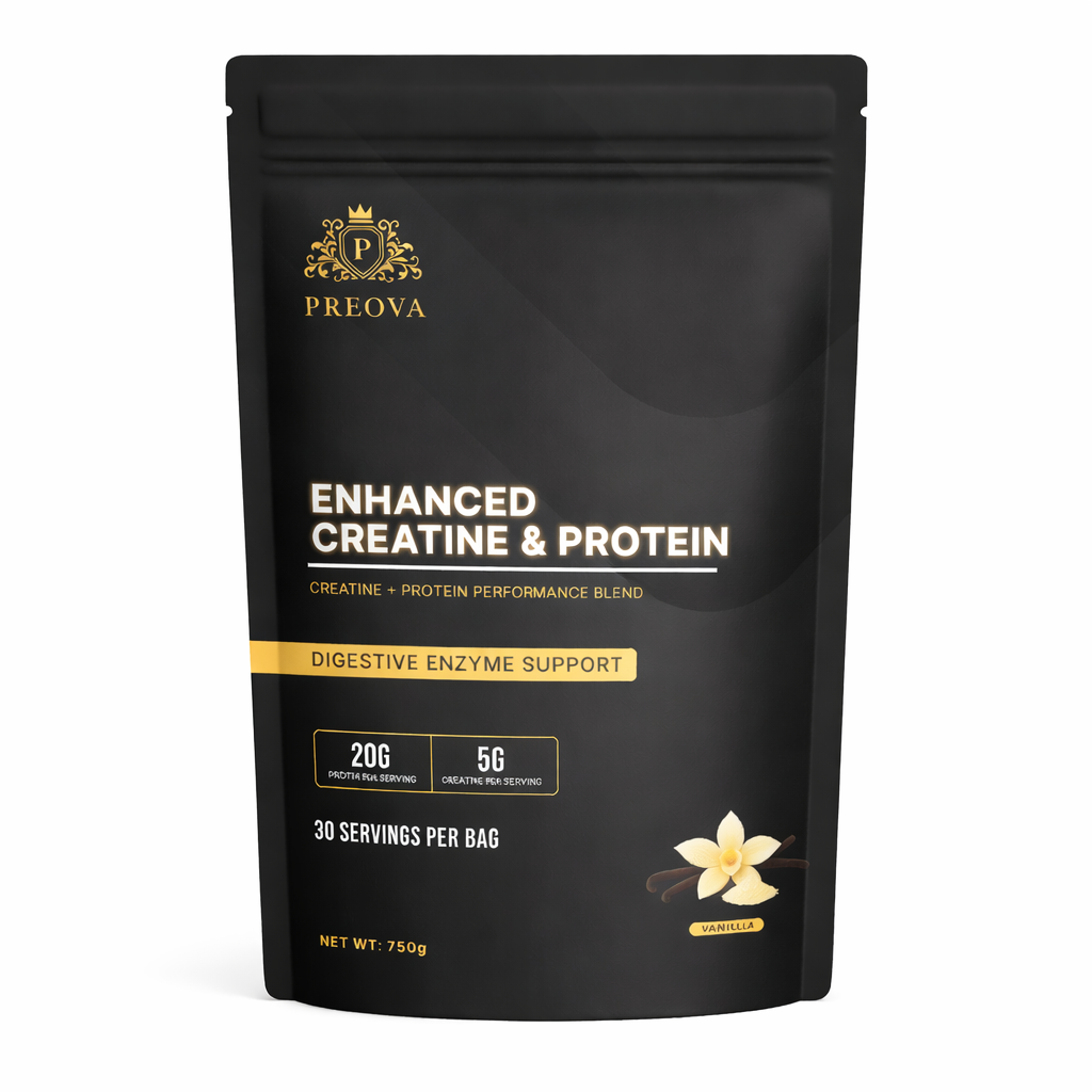PREOVA Enhanced Creatine + Protein Performance Blend