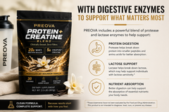 PREOVA Protein + Creatine — Madagascar Bourbon Vanilla — Pre-Order