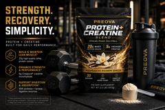 PREOVA Protein + Creatine — Madagascar Bourbon Vanilla — Pre-Order